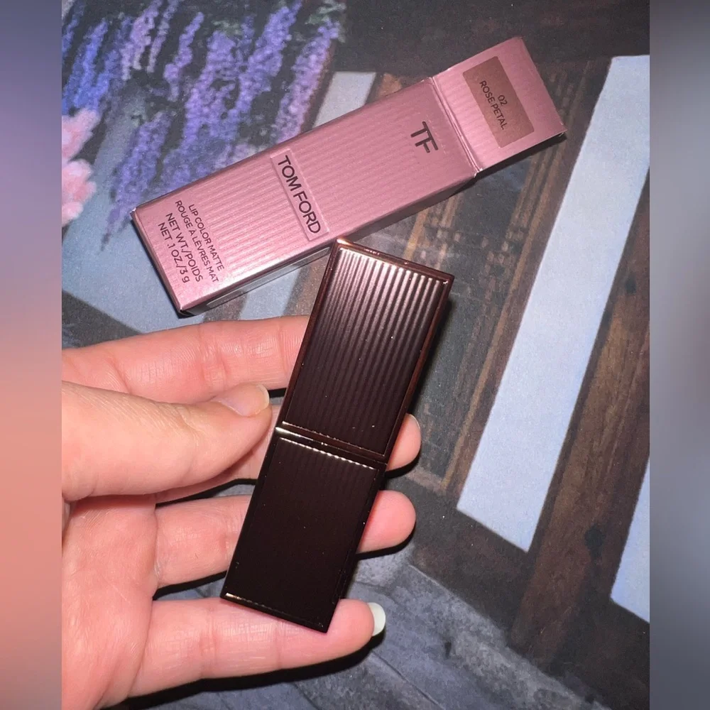 Tom Ford Lip Color Matte Lipstick - 0.1 oz / 3 g - 02 ROSE PETAL - BRAND NEW